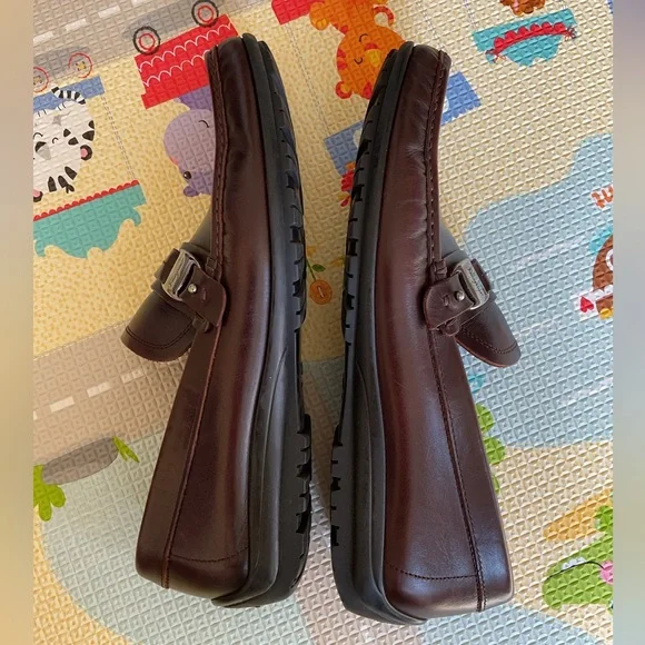 Salvatore Ferragamo Men's Brown Dress Shoes Size D 8.5